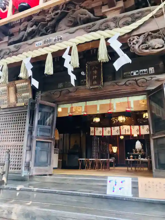戸越八幡神社の本殿・本堂