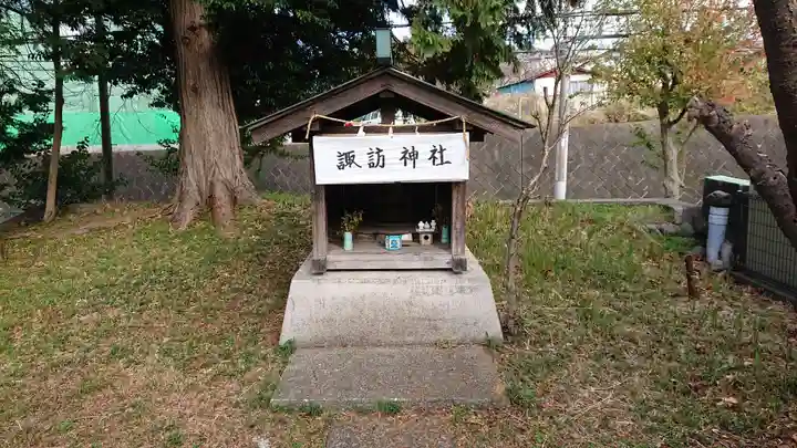 諏訪神社の本殿・本堂