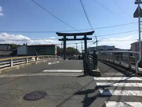 竈山神社の鳥居