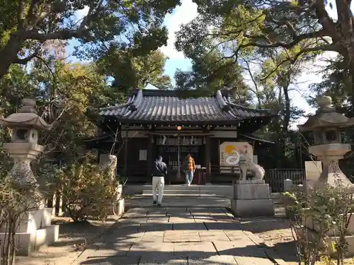 安居神社の本殿・本堂