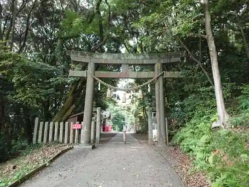 久麻久神社の鳥居