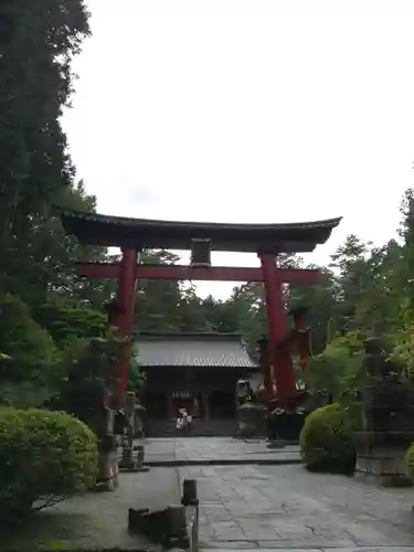 北口本宮冨士浅間神社の鳥居