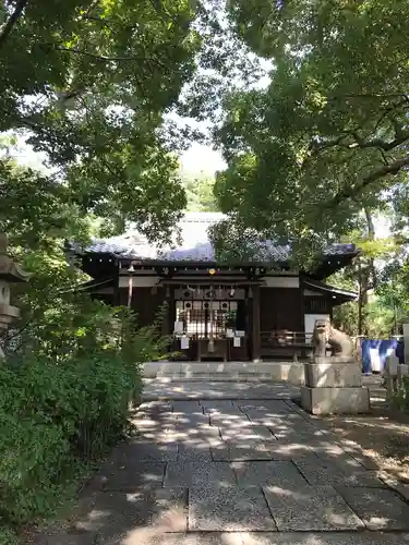 安居神社の本殿