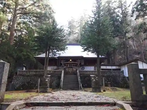 早池峯神社の本殿