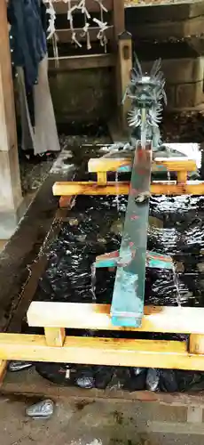 川越氷川神社の手水舎