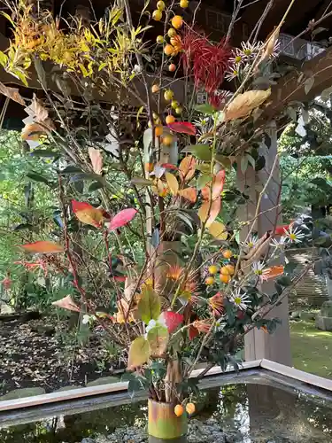 赤坂氷川神社の手水