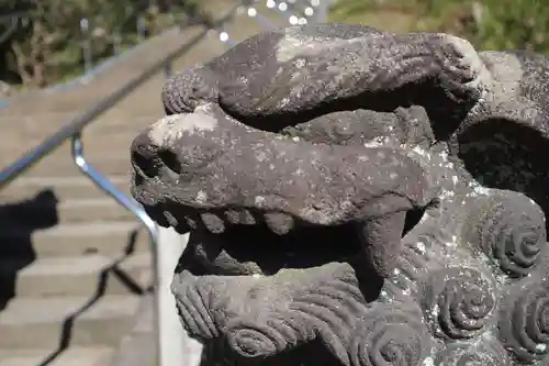 古四王神社の狛犬