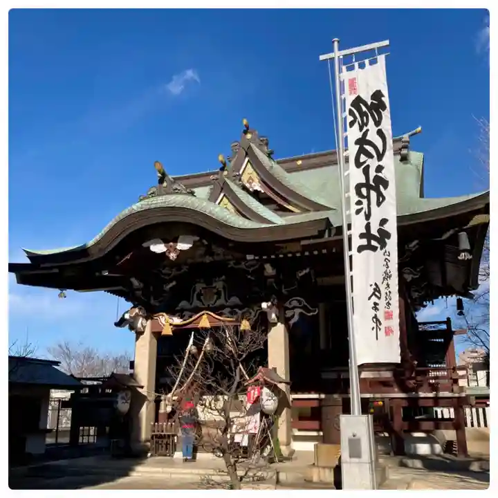 諏訪神社の本殿・本堂