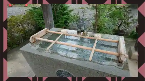 長良神社の手水舎