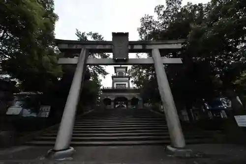 尾山神社の鳥居