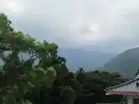 屋久島大社の景色