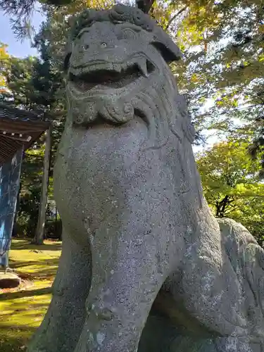 笹津神社の狛犬