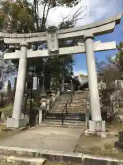 岡崎天満宮の鳥居