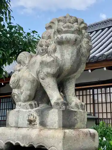 六孫王神社の狛犬