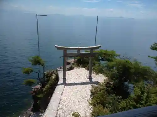 竹生島神社（都久夫須麻神社）の景色