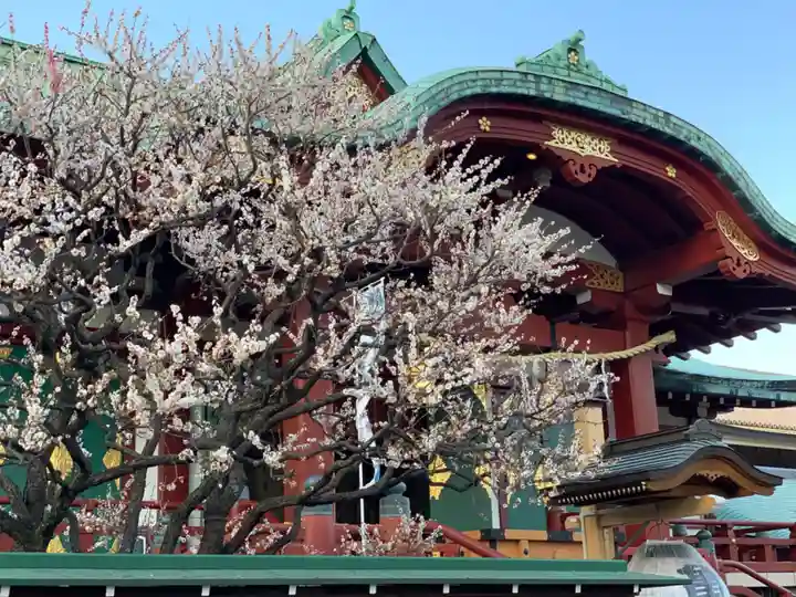 亀戸天神社の本殿・本堂