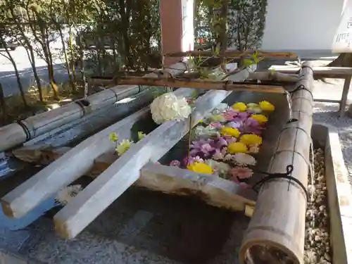 照國神社の手水舎