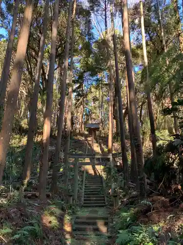 神明神社の鳥居