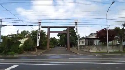 砂川神社の庭園