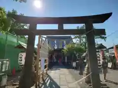 龍ケ崎八坂神社の鳥居