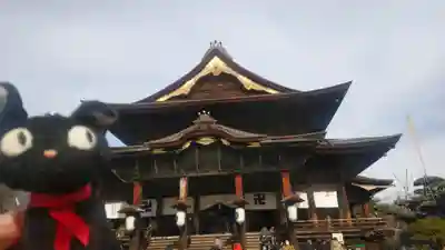 善光寺の本殿・本堂