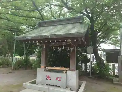 奥戸天祖神社の手水舎