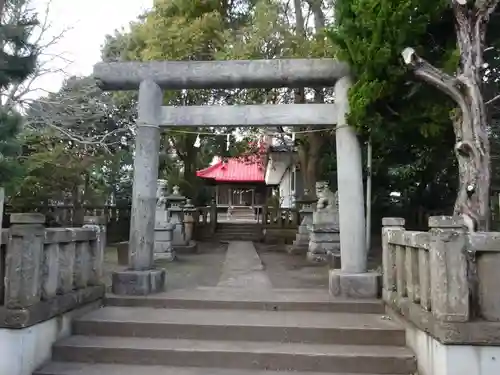 今宿神明社の鳥居