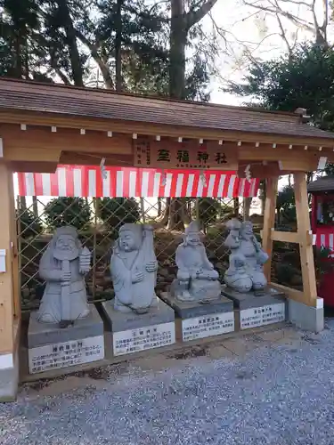 薬師寺八幡宮の像