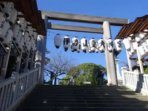 伊勢山皇大神宮の鳥居