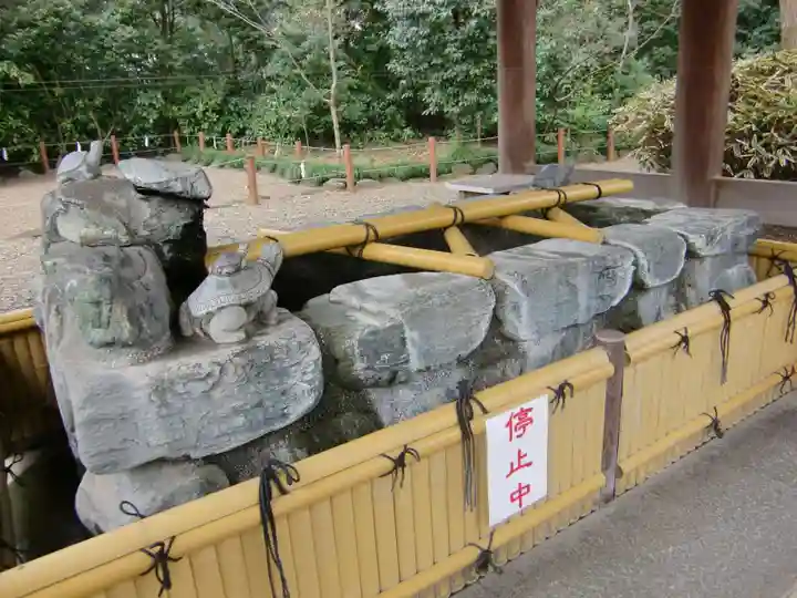櫻木神社の手水舎
