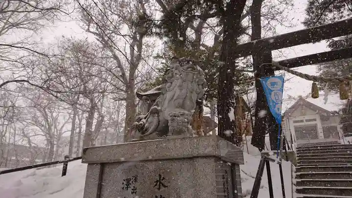 手稲神社の狛犬