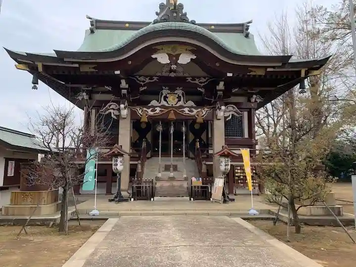 諏訪神社の本殿・本堂
