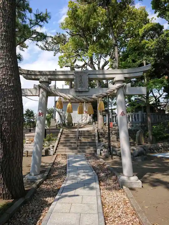 賀来神社の鳥居