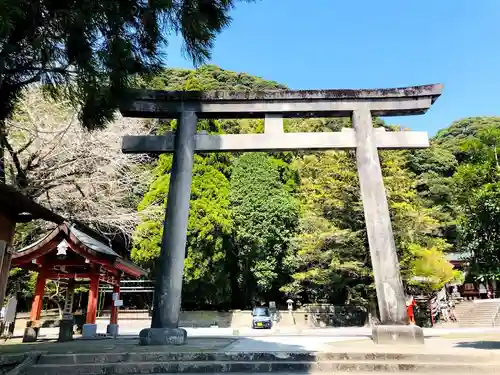 豊玉姫神社の鳥居