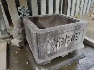 龍口寺の手水舎