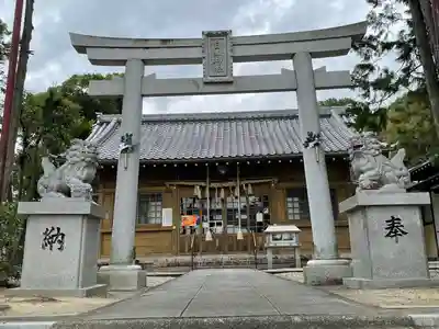 白山神社（小幡）の鳥居
