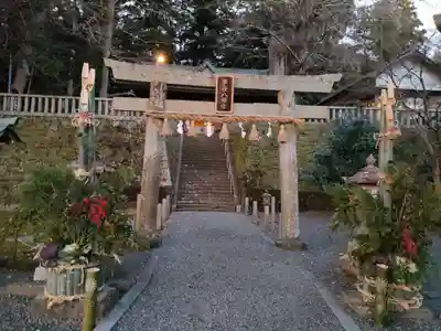 事任八幡宮の鳥居