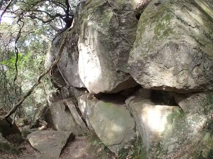 磐船神社の自然