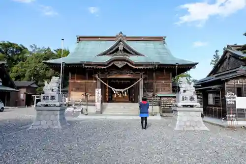 大歳神社の本殿