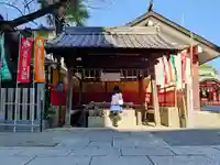 開口神社の手水舎