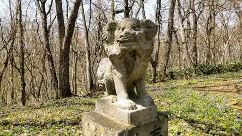 浦臼神社の狛犬