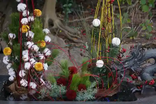 東海市熊野神社の手水舎