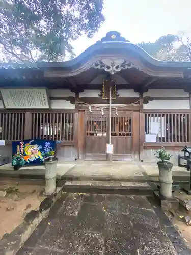 東葛城神社の本殿