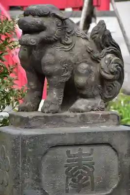 成子天神社の狛犬