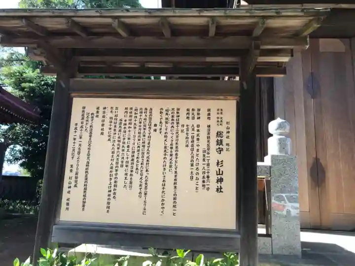 生麦杉山神社の歴史