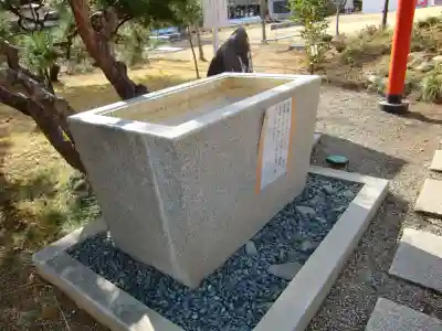 茨城縣護國神社の手水舎