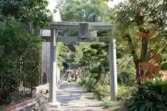 北向八幡神社の鳥居