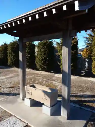 水神社の手水舎