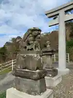 八幡神社の狛犬