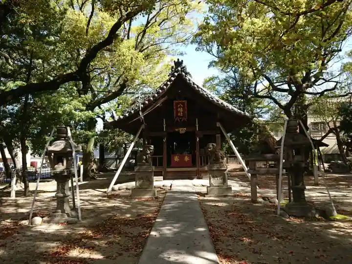 八幡社(篠原八幡社)の本殿・本堂